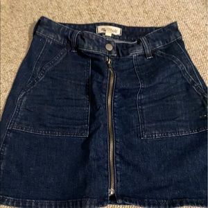 Madewell Jean skirt